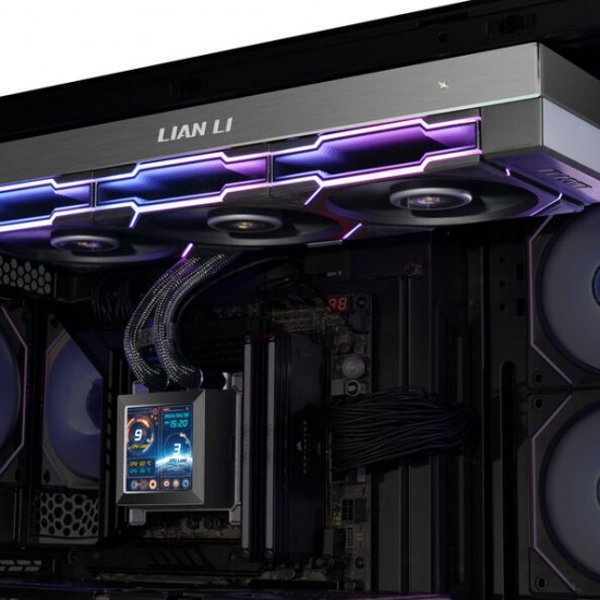 Lian Li HydroShift LCD 360 TL AIO Water Cooler - Siyah